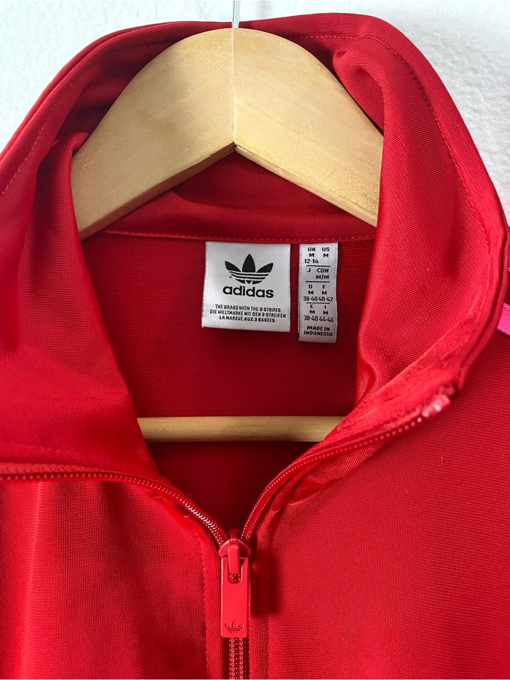 adidas Originals Women’s Firebird Loose Track Jacket Wide Leg Pant Tracksuit Set - Picture 11 of 16